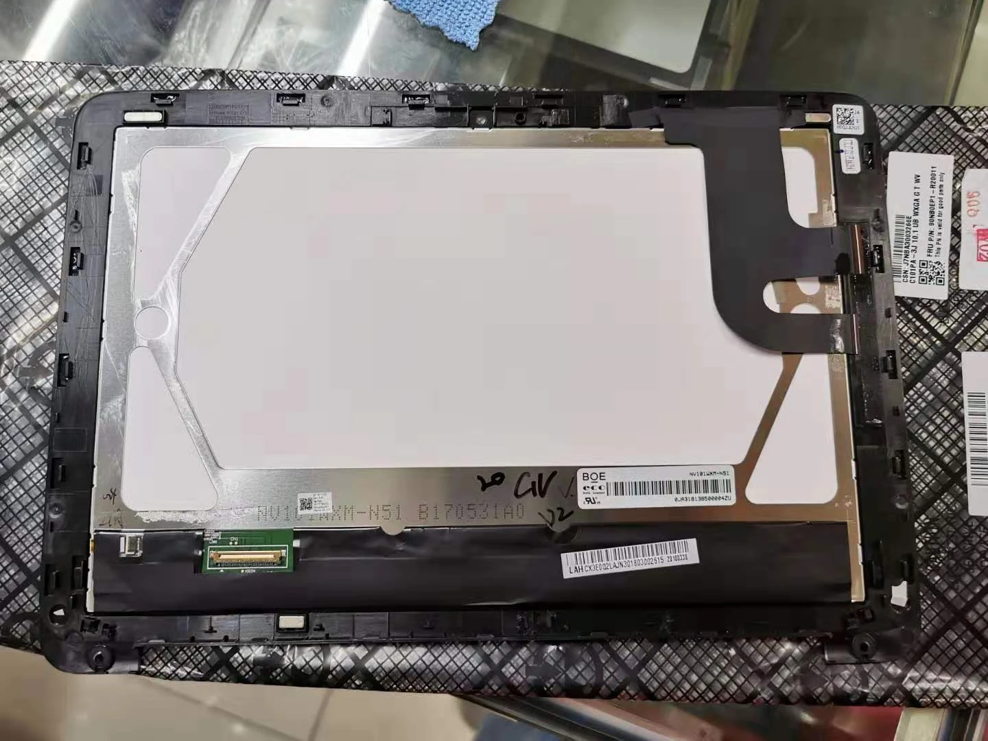 c101pa tablet display lcd com tela de