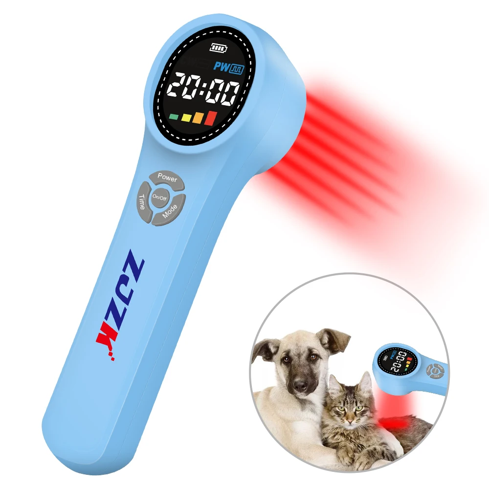 

Powerful 1760mW Cold Laser Injury Pain Management Therapy for Joint Muscle Deep Tissue Wound Healing 980nm 810nm 660nm