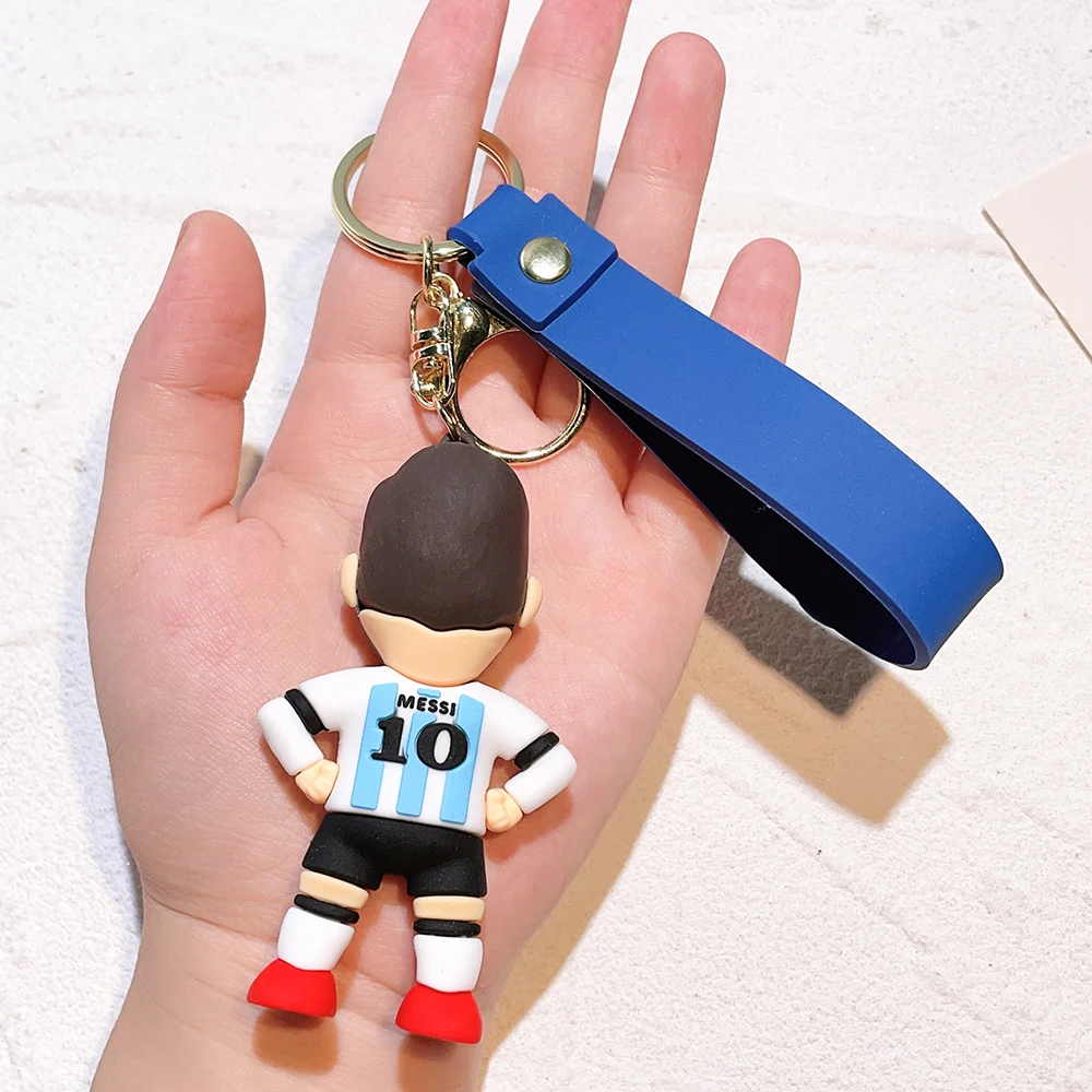 Lionel Messi #10 Soccer Jersey Keychain New! Fast Shipping