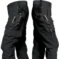 Pantalon de travail tactique pour hommes, Cargo d'extérieur, multi-poches, imperméable, vêtements de travail en plein air, de randonnée, nouvelle collection automne printemps 2