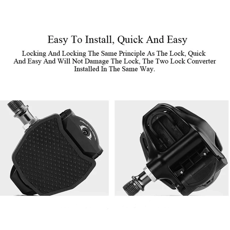 Bicycle Pedal Adapter fit SPD for KEO System Road Bike Pedals Converter Clipless Pedal Platform Cycling Parts