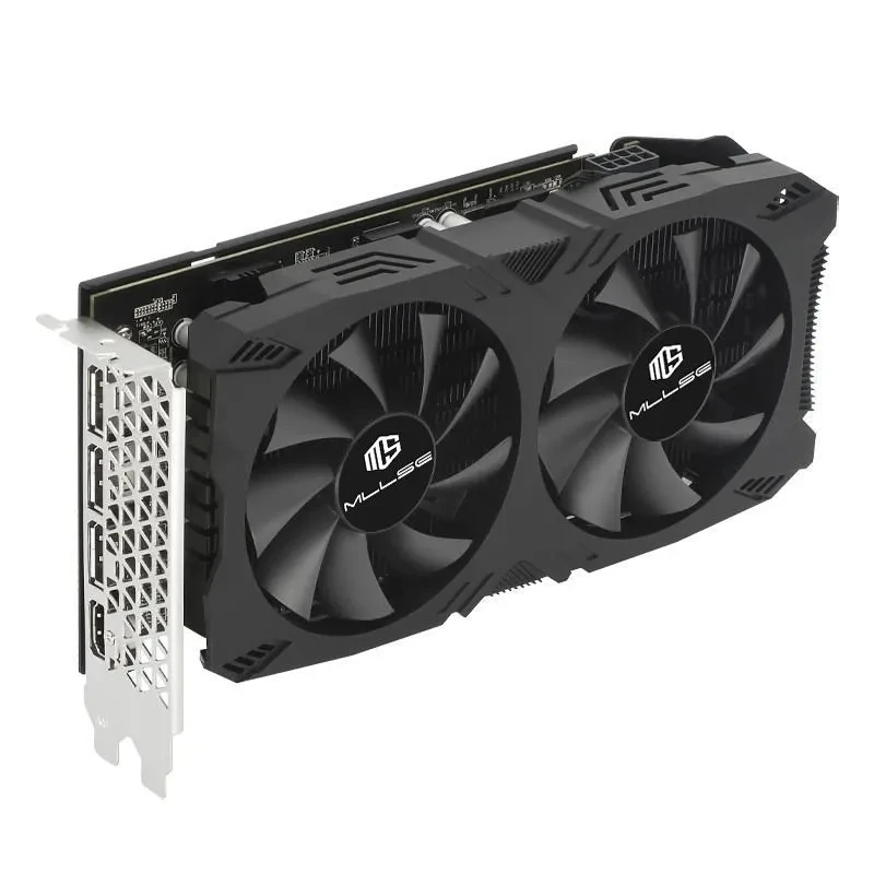 Placa Gráfica Mllse Desktop Amd Rx5500xt 8gb Gpu 128-bit Gddr6 Pcie 4.0x8 Navi 14 Gaming Gpu Gaming - Imagem 2