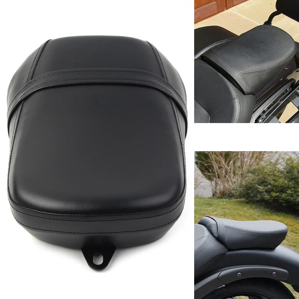 

Motorcyclce Rear Passenger Pillion Leather Seat Cover For Kawasaki Vulcan S650 VN650 2015 2016 2017 2018 2019 2020 2021 Black