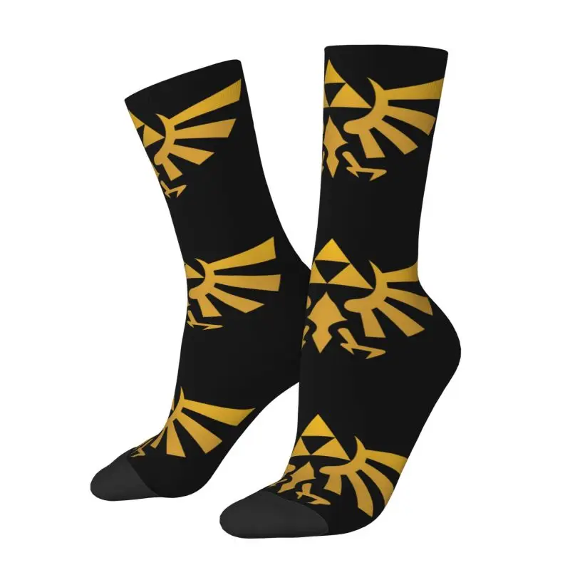 Legend Of Zeldas Uomo Donna Crew Socks Unisex Kawaii 3D Printed Dress Socks