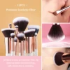 41870-167416.jpg Jessup Professional Makeup brushes set ,6- 25pcs Makeup brush Natural Synthetic Foundation Powder Highlighter Pearl White T215