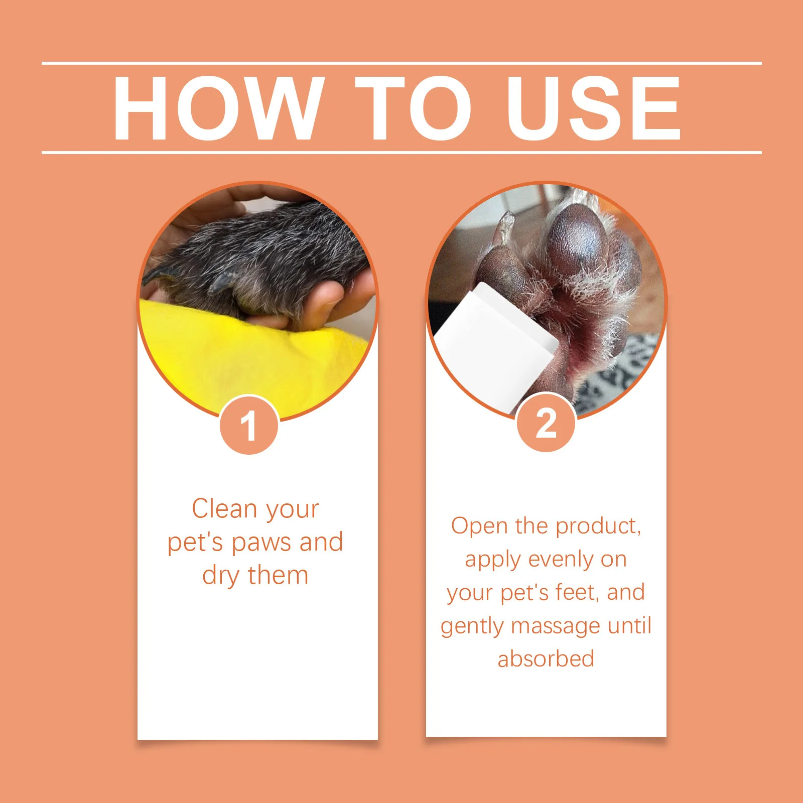 Yegbong Pet Anti-Dry Crack Claw Cream, Pet Claw Moisturizing Care Anti-Dry Crack Softening Foot Cream