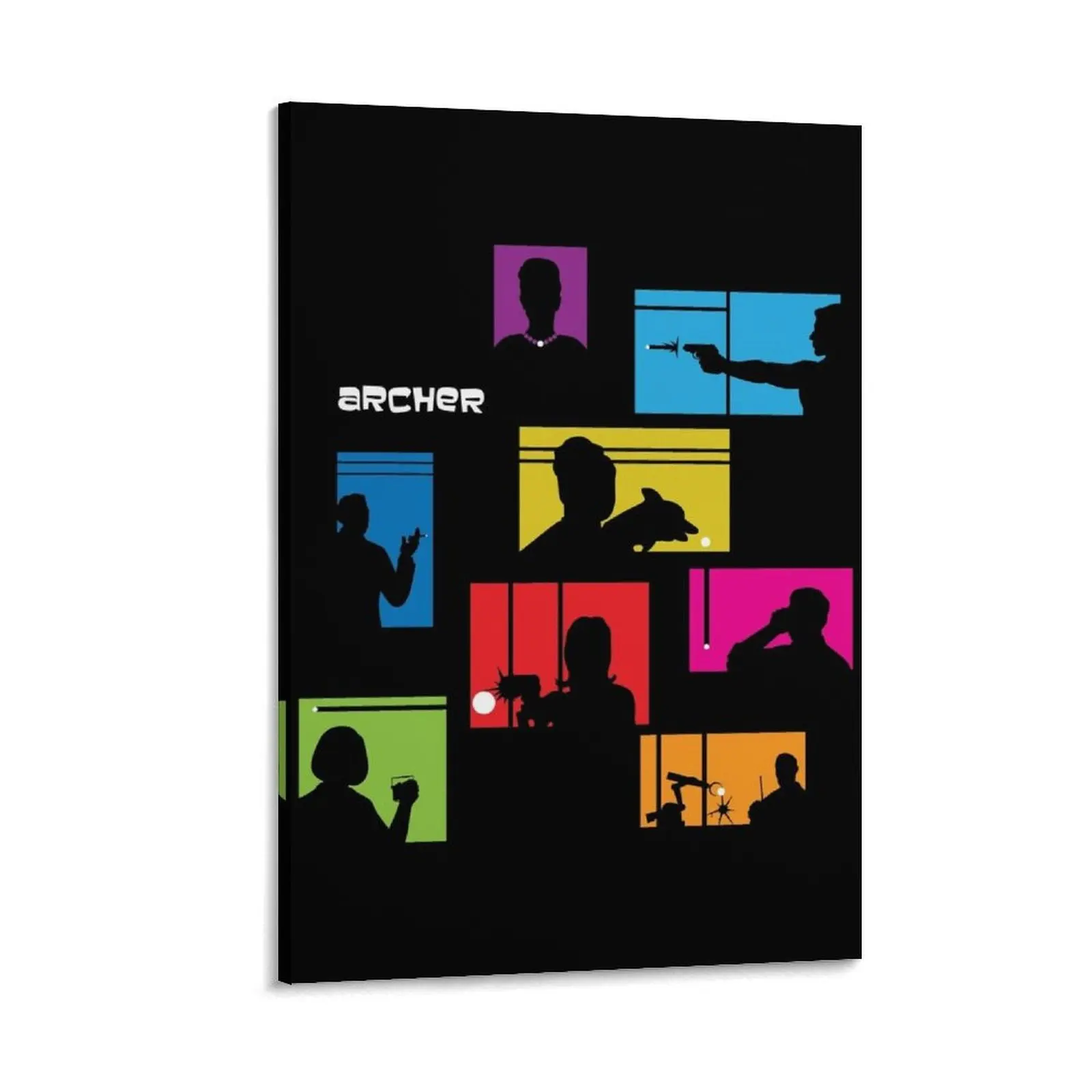 

Archer Into Canvas Painting Decoration home anime room decor room decorations for men art