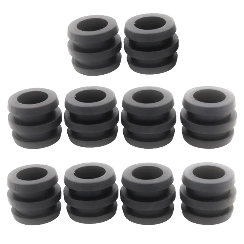 Foosball Table Rod Bumper Buffer 10 Pieces/Set 16mm for Table Football Game Tabletop Soccer Game