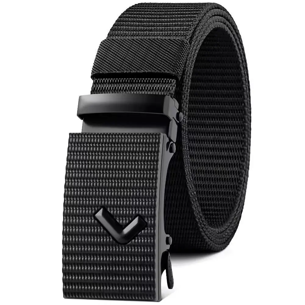 Men's Premium Nylon Tactical Belt - High-Quality Military-Style Fashion Accessory