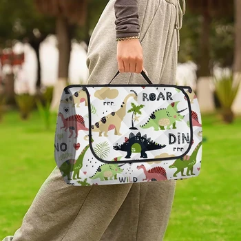 Tappetino da Gioco per Bambini, Tappeto Attività per Bambini, Tappetino da Picnic per Esterni, Coperta da Spiaggia Impermeabile Pieghevole, Tappetino Portatile da Campeggio per Viaggi e Parco