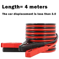 Heavy-Duty 4M 2000A Jumper Cables – Reliable Jump Start for Cars, Trucks & SUVs