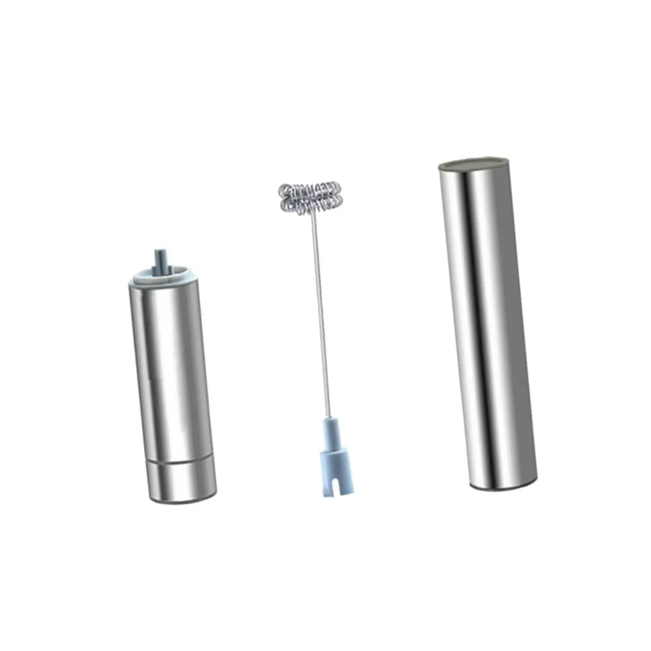 

Electric Handheld Milk Frother Double Spring Whisk Head Coffee Maker Tool