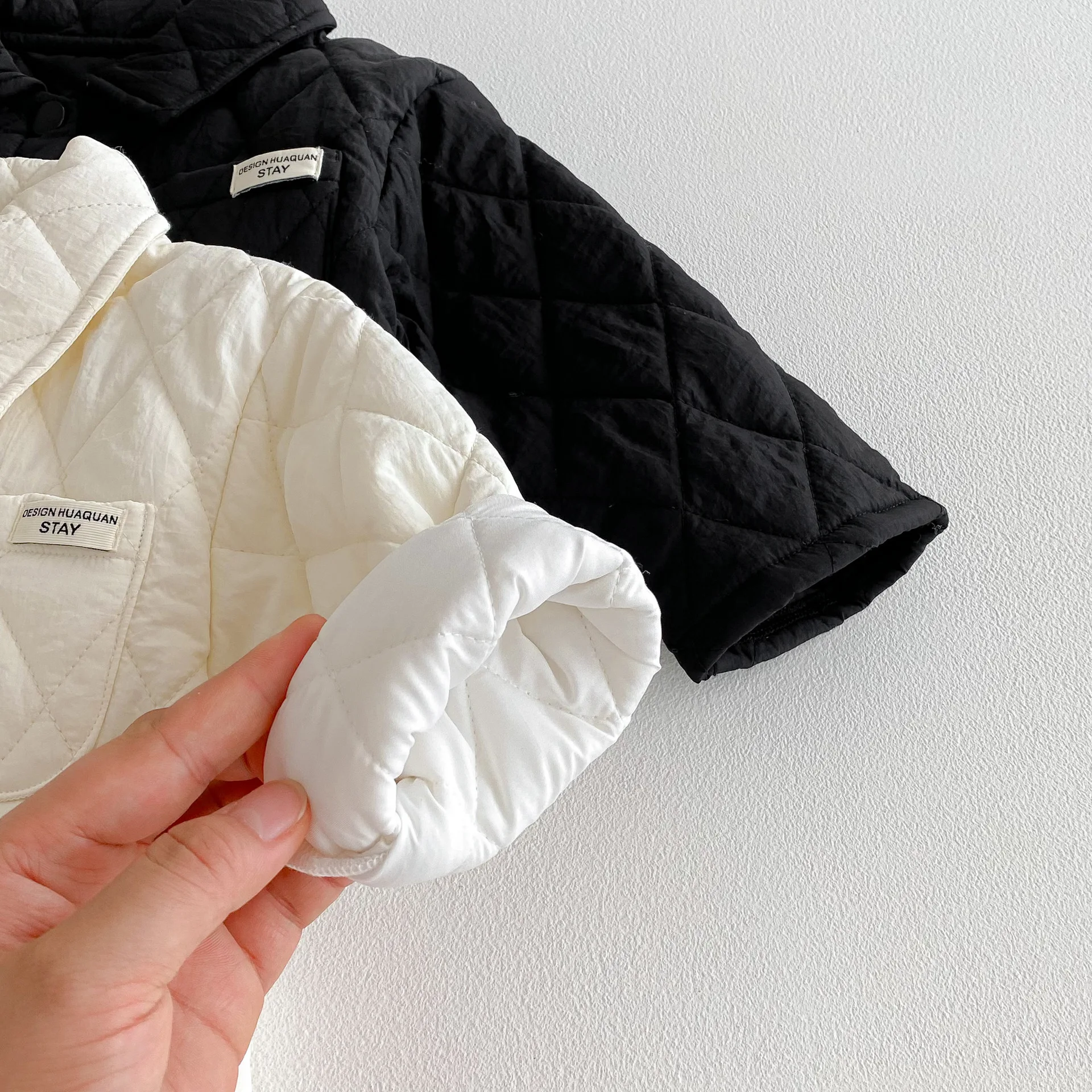 Baby-Sets Koreanische Version Baby-Winterkleidung 0-5 Jahre Alt Neugeborenen-Bekleidung Winddicht und Warm Gestepptes Kinder-Set – Detail 16