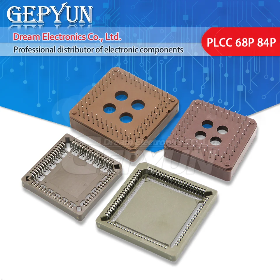 IC Sockets With 8 Pins 20pcs PLCC32 S - 32 Pin PLCC To DIP Converter ...