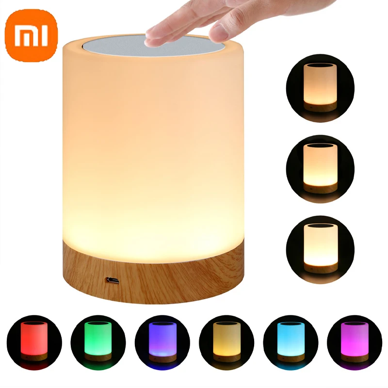 

Xiaomi Adjustable Touch Light LED Night Light Bedroom Living Room Portable Desk Light Charging Atmosphere Light Clapping Light