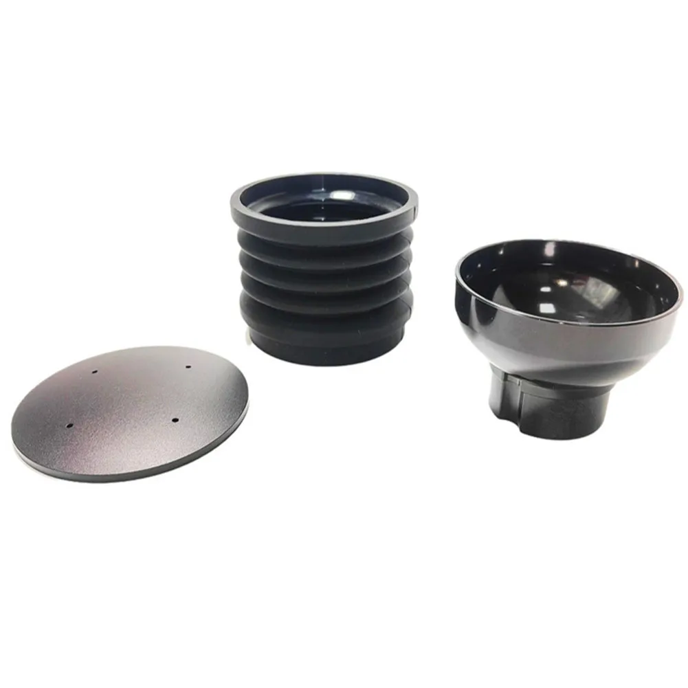 

Coffee Parts Grinder Blow Hopper 105x84x84mm 140g Capacity Black Brand New High Quality Coffee Shops Replacement