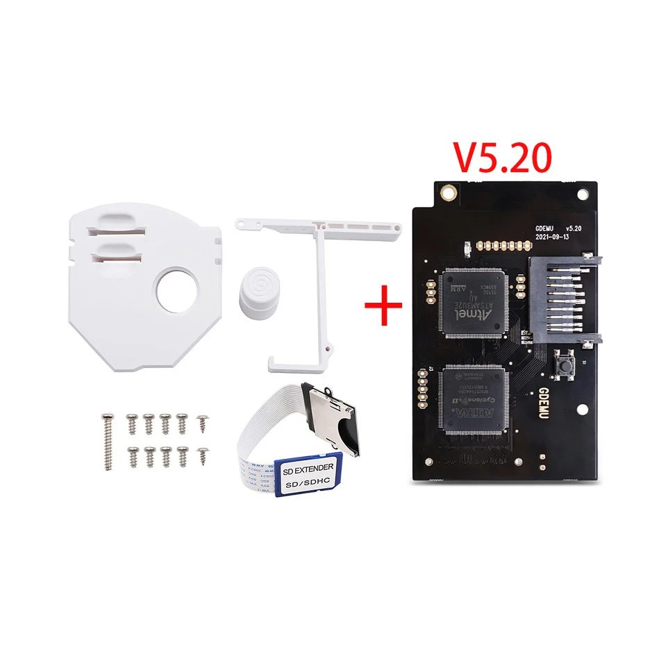 

Replacement for SEGA Dreamcast DC Console GDEMU V5.20 Optical Drive Simulation Board SD Extension Adapter Gaming Accessories