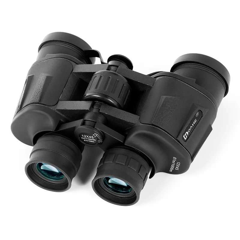 

12x45 High Maginification Zoom Porro Binocular HD Military Powerful Optical Telescope Wide Angle for Outdoor Hunting