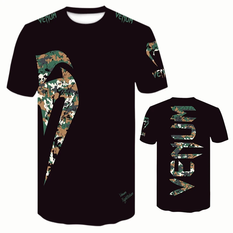 

New fashion 3D printed pattern men Viper T-shirt short sleeve top outdoor casual jumper oversized T-shirt