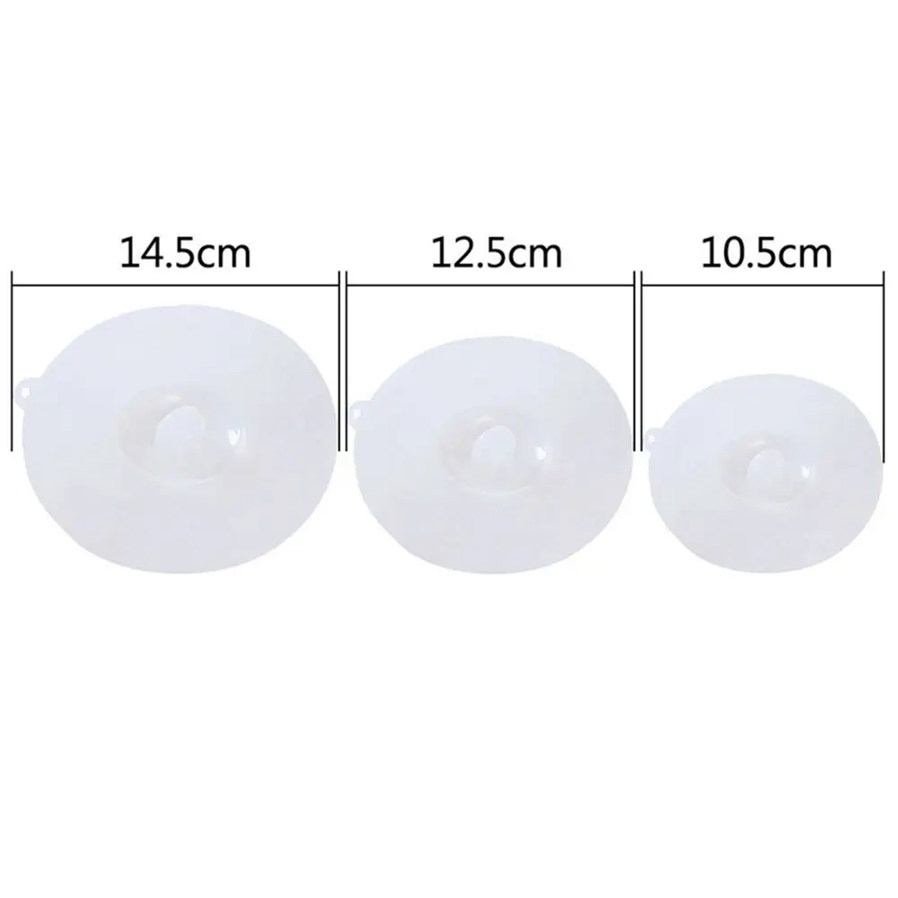 Silicone Cup Cover Bowl Lid Heat-resistant S M L Prevent Dust and Flies Universal Leakproof Reusable Safe Grade