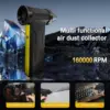 Super 160000RPM big wind 60M/S Mini Turbo Jet Fan 10000MAH Handheld Brushless Motor Generation Blower industrial Duct Fan HOME 6