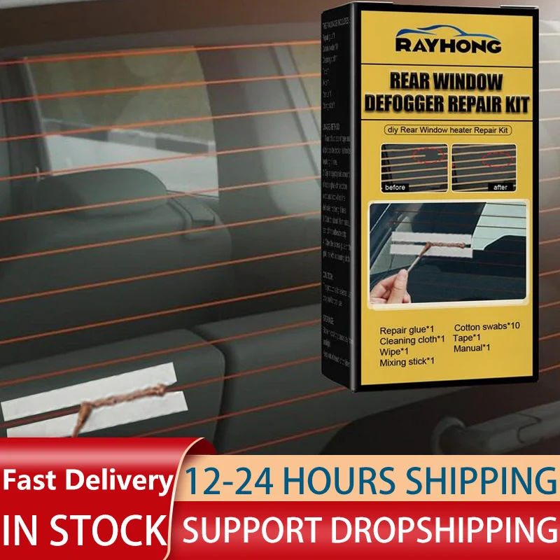 CarRearWindowDefoggerRepairKitDIYQuickRepairScratchedBroken