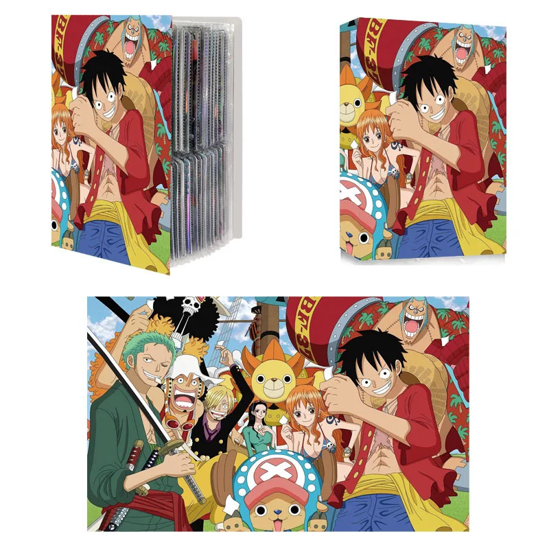 Children's Card Game Collection Binder - 120-Unit Album and Folder Set