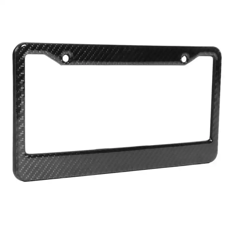 Number Plate Frame Smooth Texture License Plate Frame Waterproof for