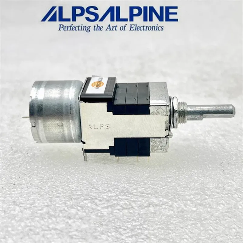 1pcs，Motor potentiometer，RK168，20KA&times;6，24Pin，Audio volume amplifier，The shaft length is 25mm