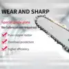 198VF 6 Inch Electric Chain Saw Cordless Mini Handheld Pruning Saw Woodworking Electric Saw Power Tools For Makita 18V Battery 3