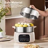 SUPOR 2 Layer Electric Steamer Multifunctional Household Hot Pot 16L Capacity Appointment Stainless Steel Steamed Bun Steamer 2