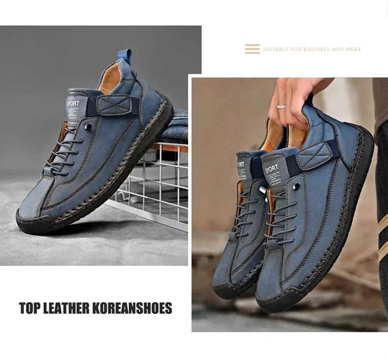 S11ad9be0907c487f8bbb6621cade3cd1X Handmade Breathable Leather Men Shoes Comfortable Casual Sneakers Plus Size