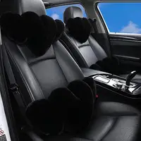 General Heart Angel Wings Pillow 2X Car Headrest Pillow With Wings Cozy Cute Car Pillow Headrest For Driving Home 1