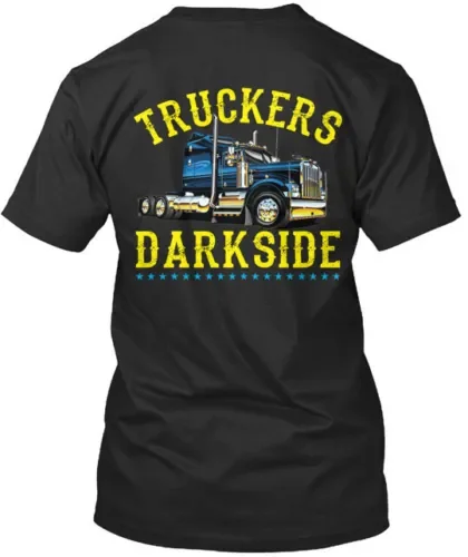 T-Shirt Truckers Darkside Maniche Lunghe O Corte