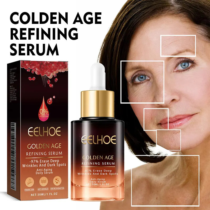 Facial Serum Retinol Wrinkle Remover Face Set Instant Firming Lifting Anti-Aging Fade Fine Lines Whitening Korean Skin Care