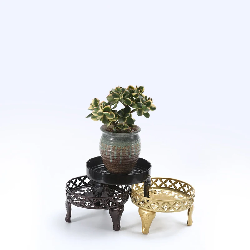 Plant Stand New H/L Layer Iron Flower pot Storage Rack Green And Meat Pot Rack Livingroom Balcony Floor Type Plant Flower