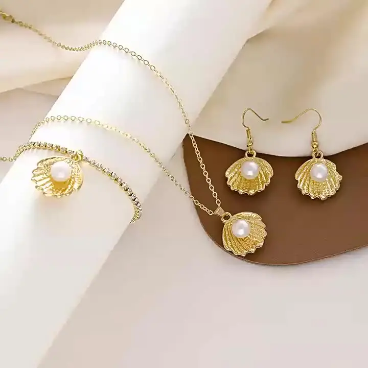 RINHOO FRIENDSHIP Комплект бижутерии из искусственного жемчуга