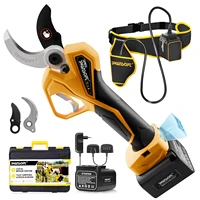 40MM Pruner Lithium-ion Pruning Shear Efficient scissors Bonsai Electric Tree Branches garden tools electric PRU40 1