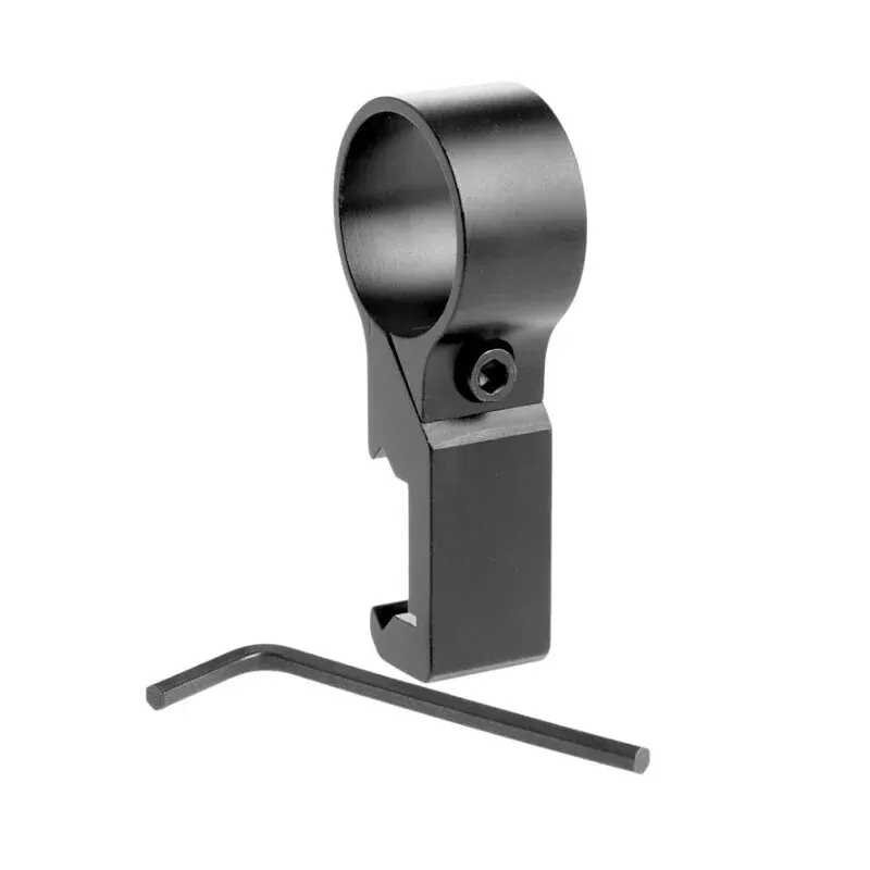 Ultralight 90 Degree Offset Side 1 Inch Ring Scope Mount Adapter Tube 20mm 7/8 Inch For Flashlight Torch Laser Hunting rifle scope mount ring rifle scope mount scope mount adapter flashlight scope mount rail adapter threaded adapter