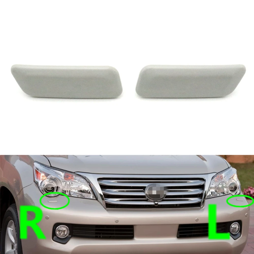 

Неокрашенная насадка для омывателя автомобильных фар, насадка для очистки налобного фонаря для Lexus GX460 2010 2011 2012 2013 85045-60060