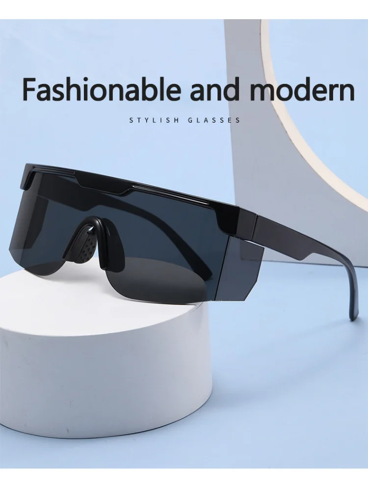 

New Fashionable Personalized Sports Sunglasses Men and Women Outdoor Bicycles Fish Cycling Brand Design Personality Multicolour