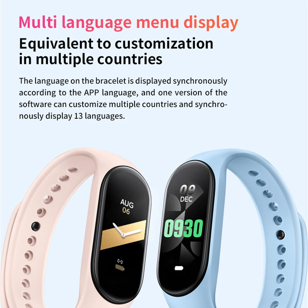 Smart Watch Smart Bracelet M8 Blood Pressure Heart Rates Fitness Tracker Band Health Wristband Sport Pedometer
