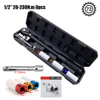 Clé dynamométrique 72T 1/2 ''3/8'' 1/4 '', entraînement carré préréglé, clé de couple de vélo, cliquet bidirectionnel, outils manuels pour voiture et vélo 5