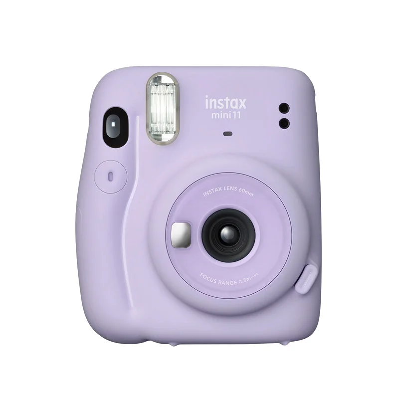Fujifilm Instax Mini 12 Mini 11 Instant Camera Pink / Blue / White / Purple Optional 20 Sheets Instax Mini Film + Album + Bag