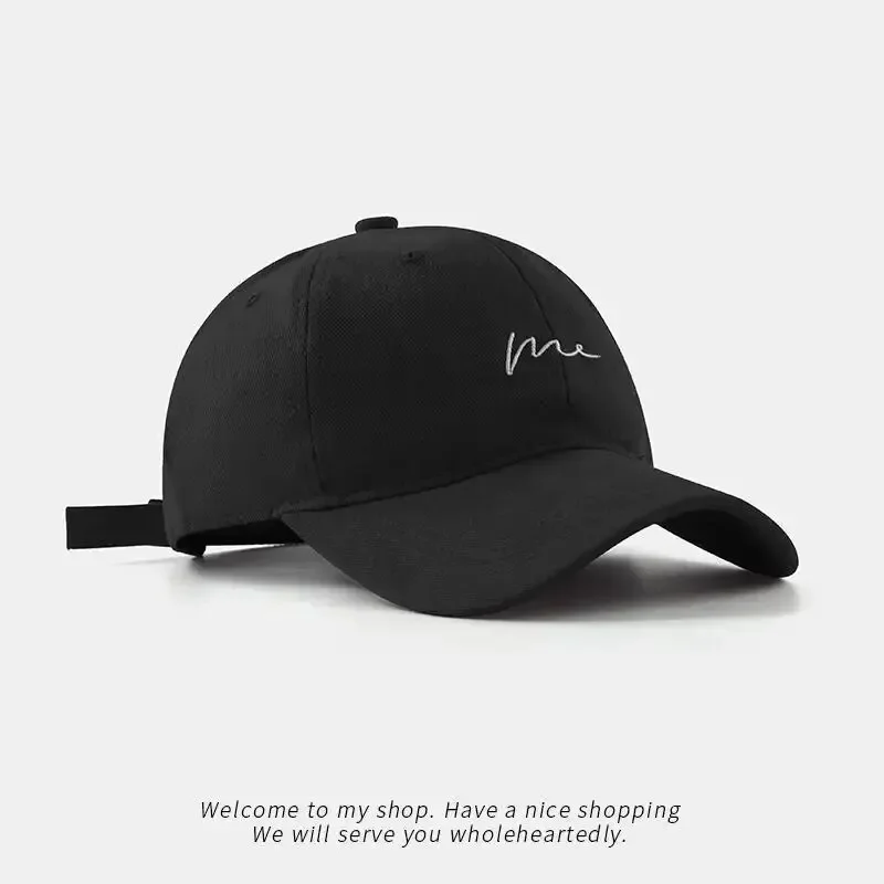 Embroidered Baseball Hat men's Big Headed Duck Tongue Hat Letter Fashion Sunshade Women's Adjustable Sports baseball hat outdoor cap