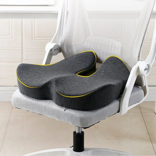 Rebound Memory Foam Woman Office Chair Cushion Tailbone Pelvis Orthopedic  Medical Lady Seat Cushion for Beautiful