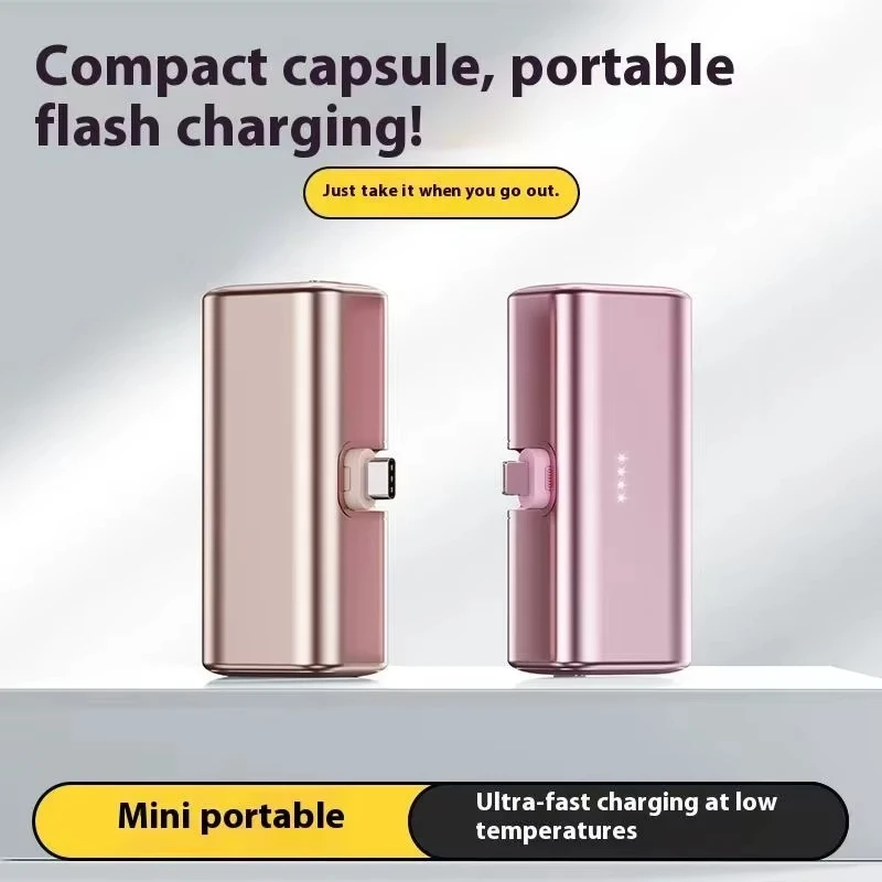레노버 미니 225W 고속 충전 보조배터리 500000mAh USB C 휴대용 충전기 아이폰 16 15 안드로이드 모든 스마트 기기 여행용