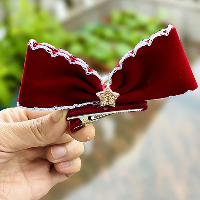 Fiocchi Per Capelli Fatti A Mano Frozen - Glitter E Finta Pelle - Bows At Home, UK - Foto 3