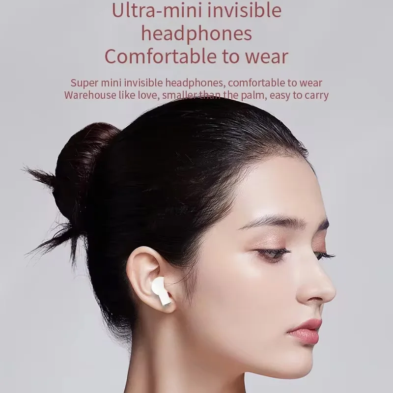 K520 Rotatable Heart-Shaped Bluetooth Earbuds
