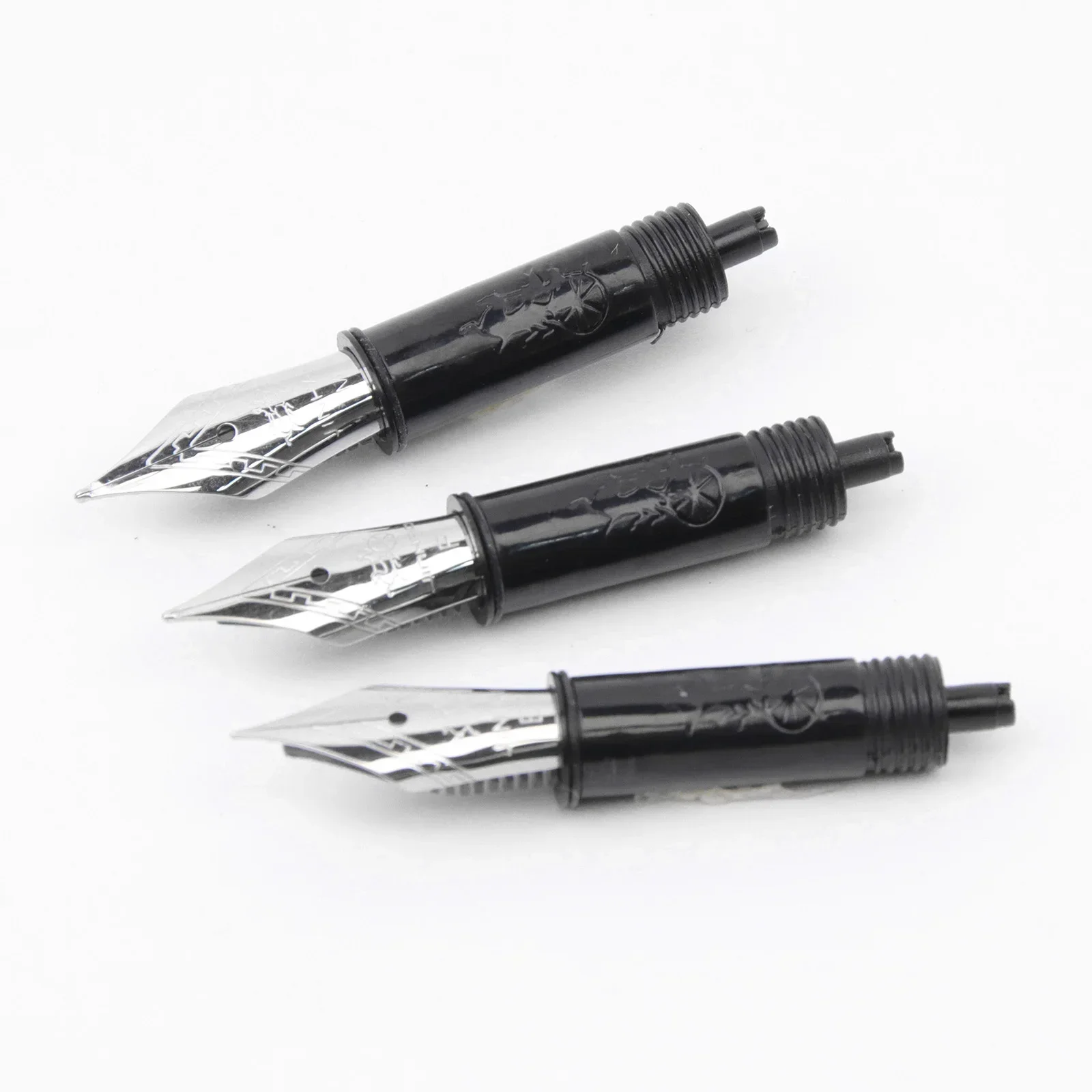 Jinhao 만년필 교체용 금속 펜촉, EF/F/M 펜촉, 82 88 95 미니 100 펜, 학교 사무용품, 3 개 세트, 5 펜촉